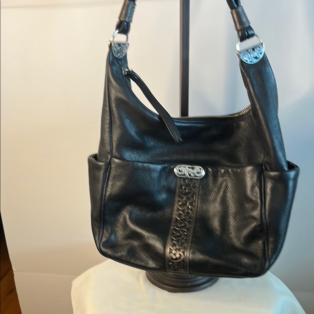 Brighton bag 15x9x4.5 black excellent condition F195008